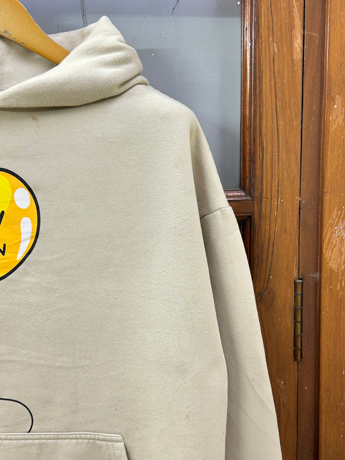 DREW BEIGE HOODIE ( F4838 )