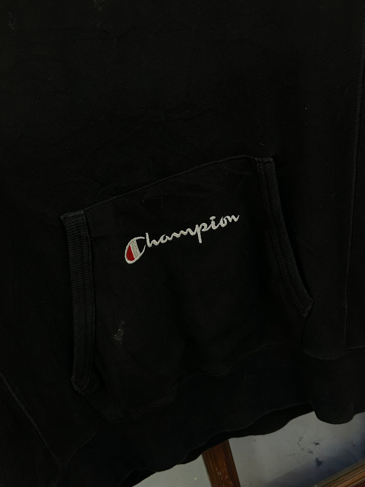 CHAMPION Z BLACK HOODIE ( F4738 )