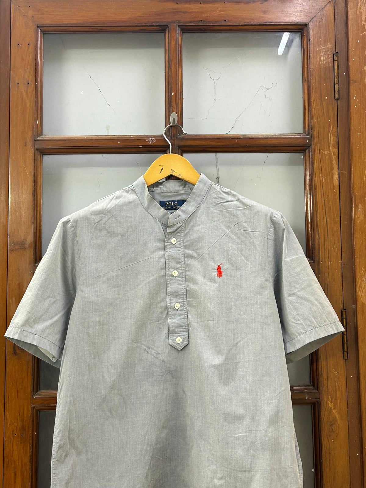 POLO RL SEMI BUTTONED SHIRT ( F5206 )