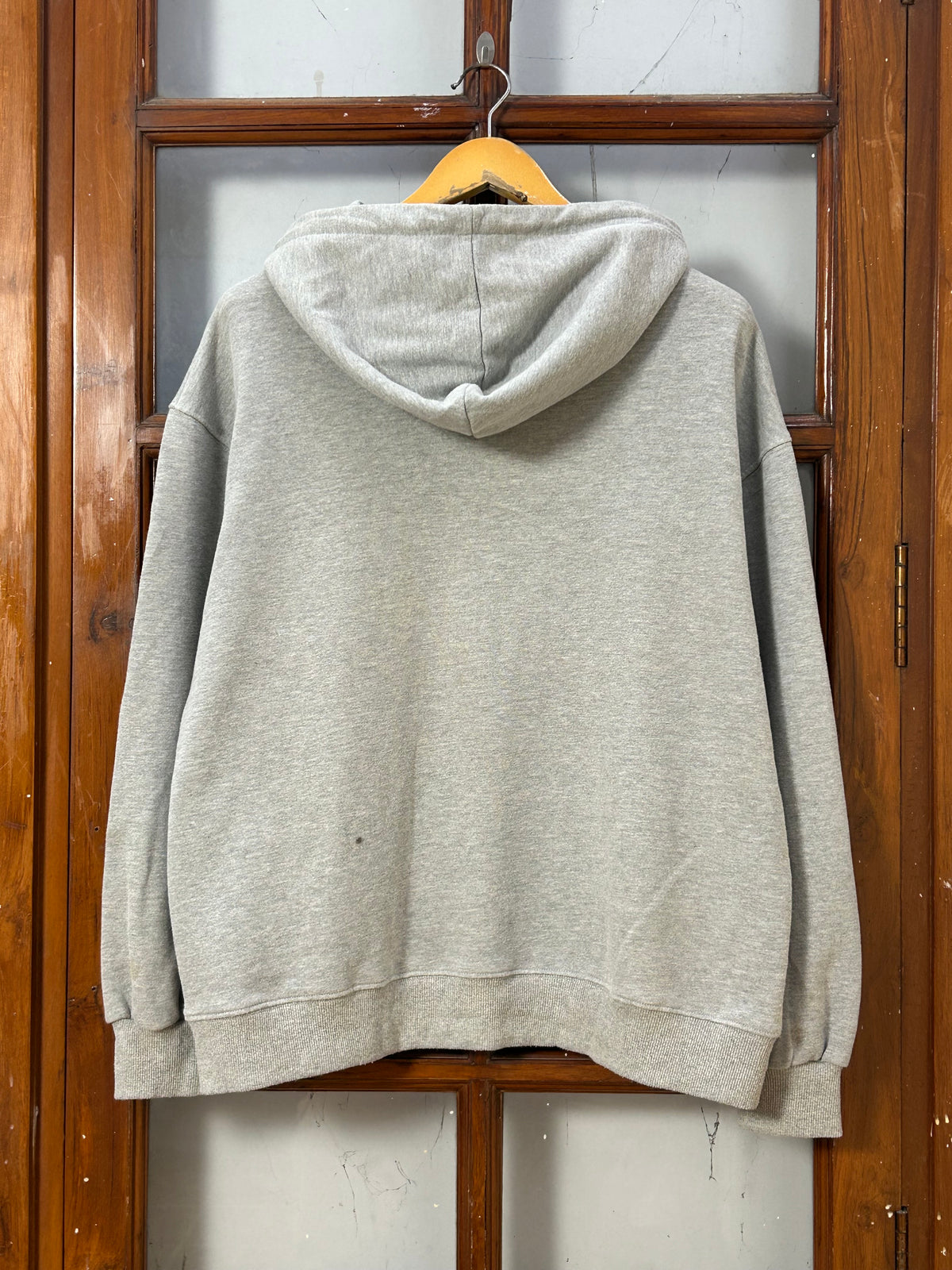 GREY PRINTED HOODIE ( F6181 )