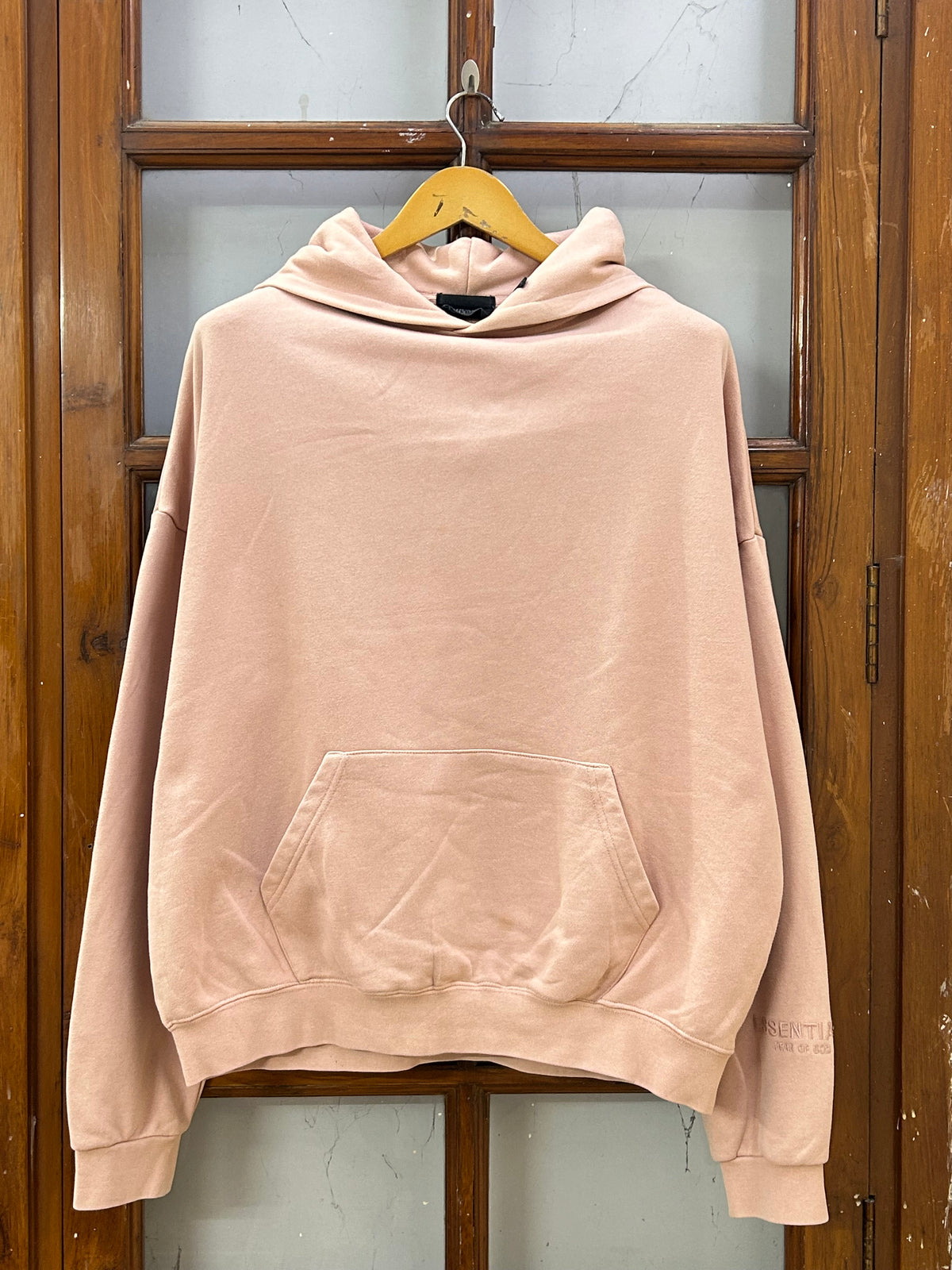 ESSENTIALS PEACH HOODIE ( F4841 )