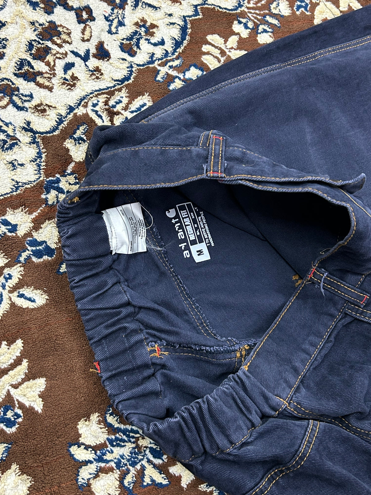 CARHARRT DENIM BAGGY JEANS ( F4686 )