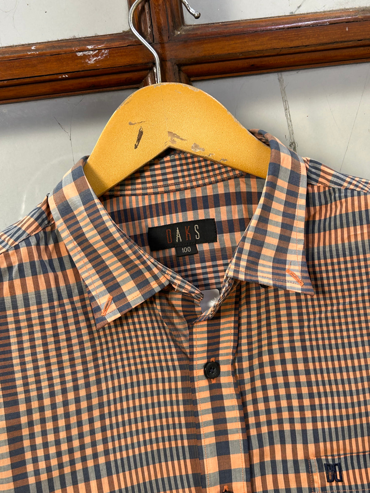 DAKS CHECKED SHIRT ( F5931 )