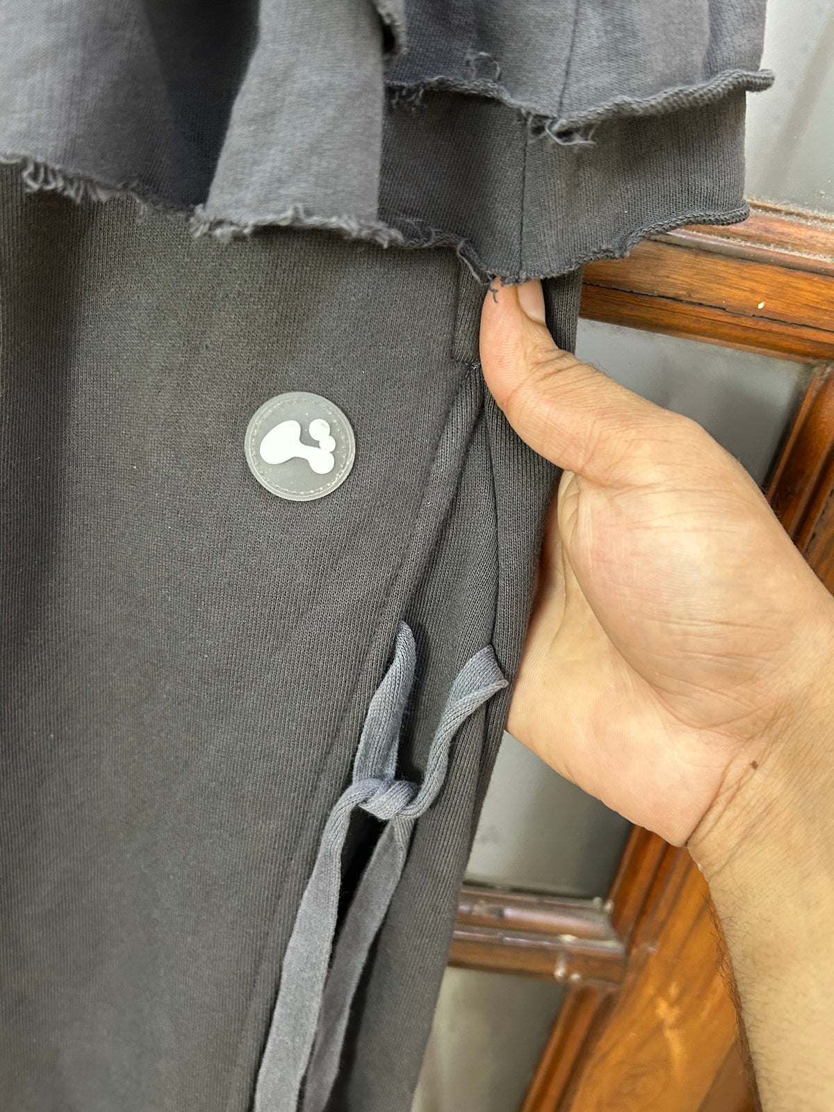 FUGYO GREY TROUSER FOR GIRLS ( D6852 )