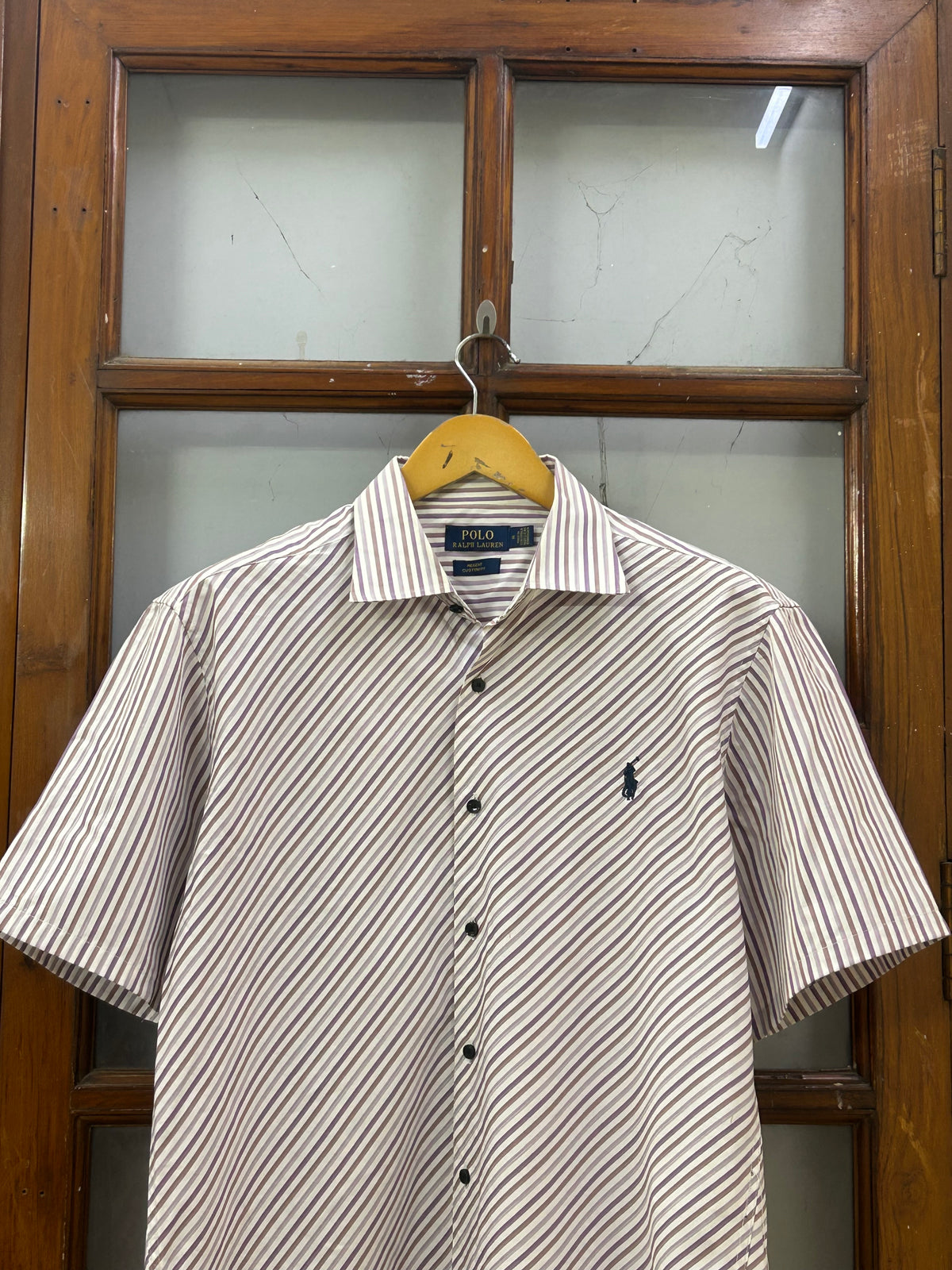 POLO RL HALF SLEEVES STRIPPED SHIRT ( F5184 )
