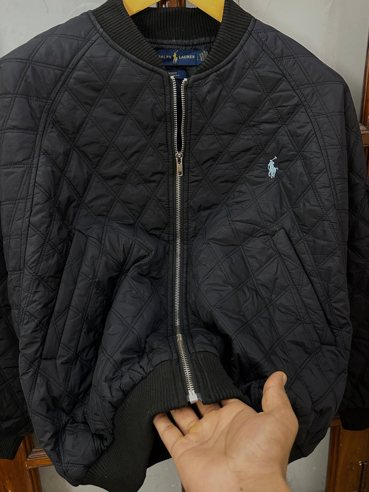 POLO RL DIAMOND QUILTED PUFFER ( D6877 )
