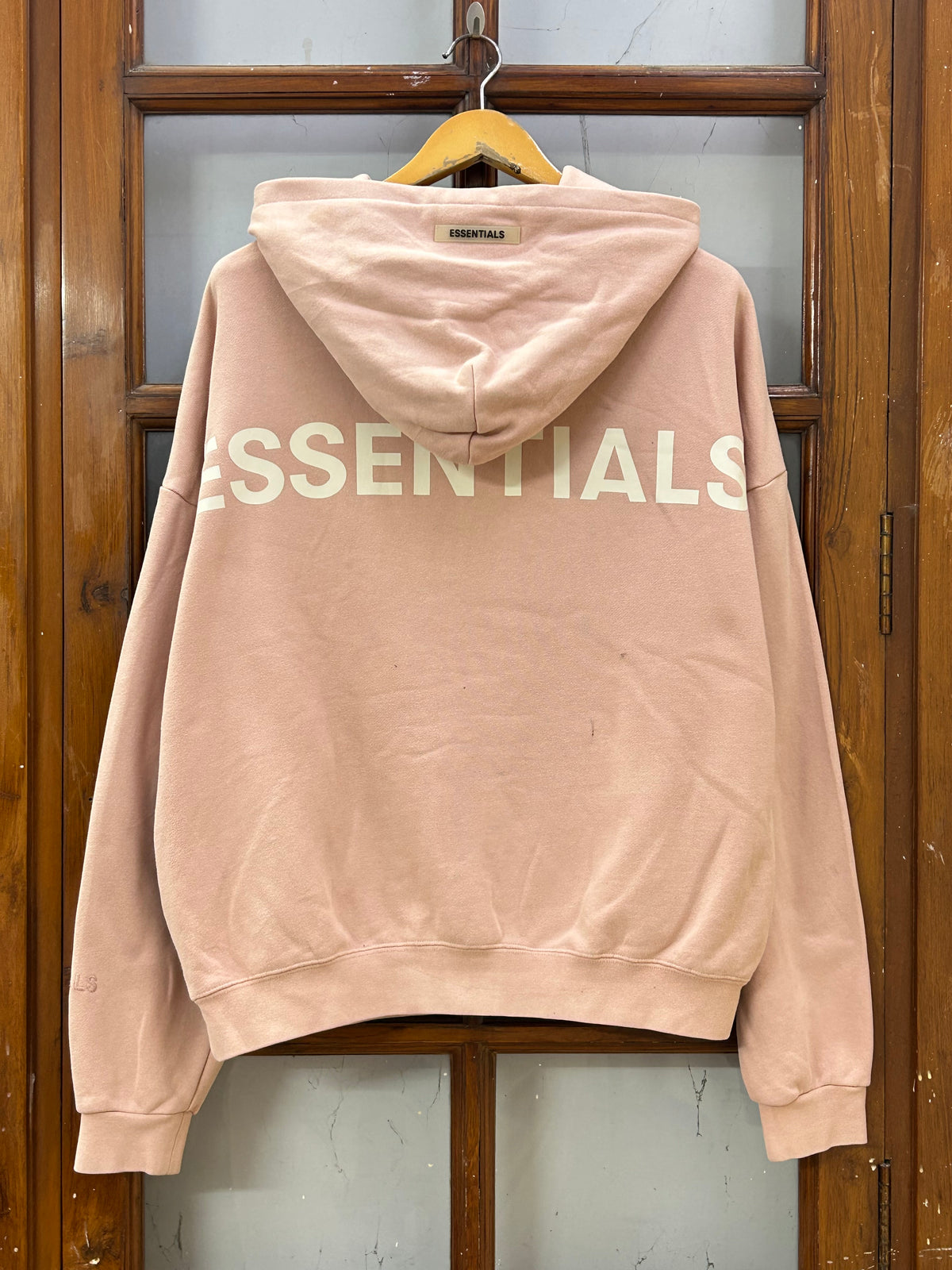 ESSENTIALS PEACH HOODIE ( F4841 )