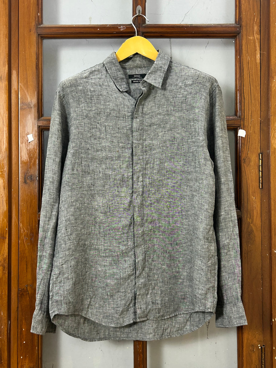 SPAO LINEN SHIRT ( F5567 )