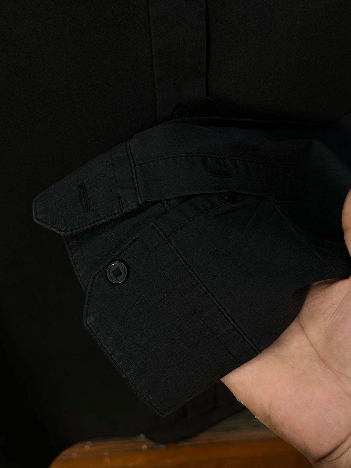 POLO RL BLACK SHIRT ( F6094 )