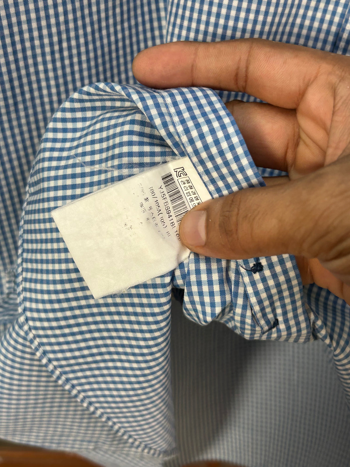 YEZAC CHECKED SHIRT ( F5920 )