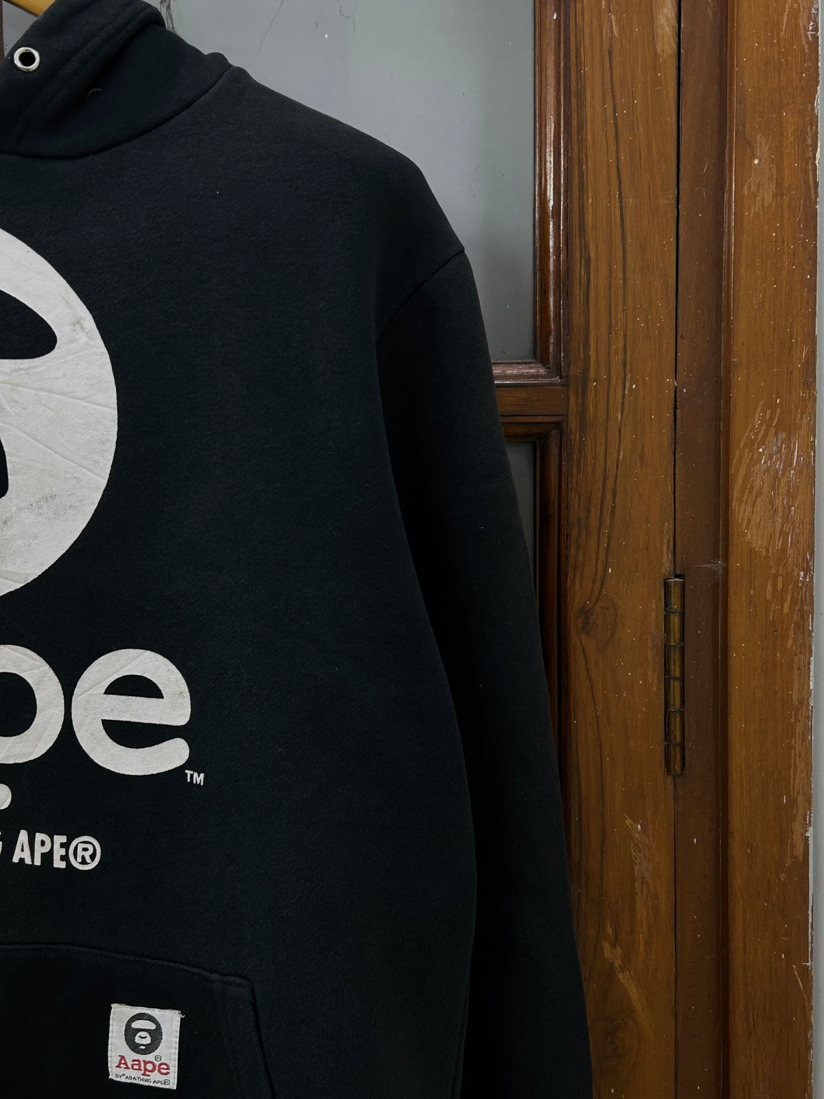 AAPE BLACK HOODIE ( F4835 )