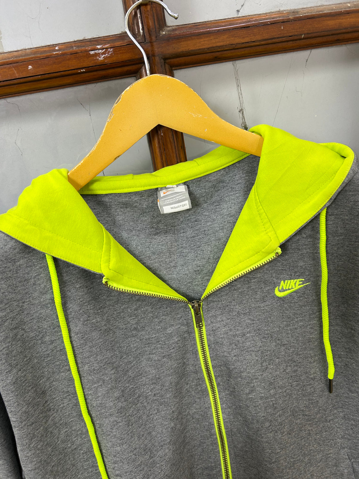 NIKE GREY ZIPPER ( F5356 )