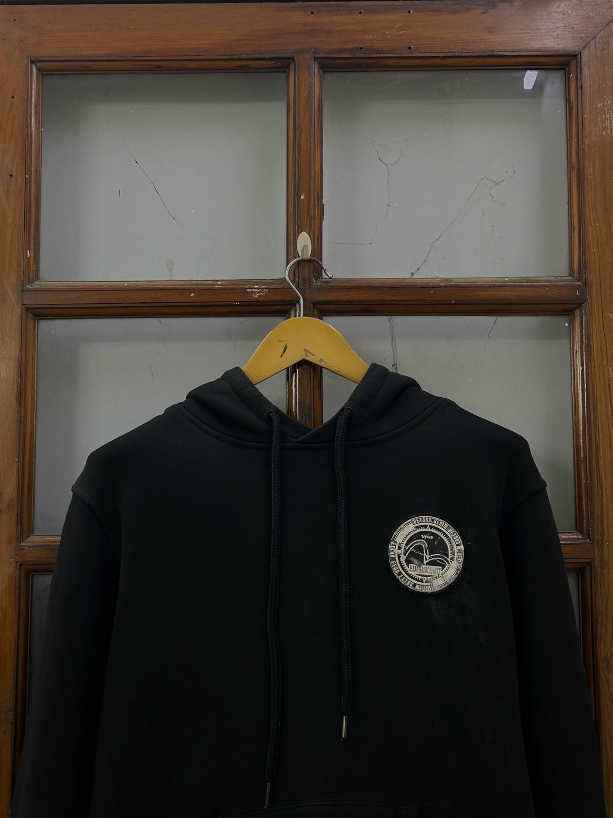 EVISU KURO BLACK HOODIE ( F4976 )