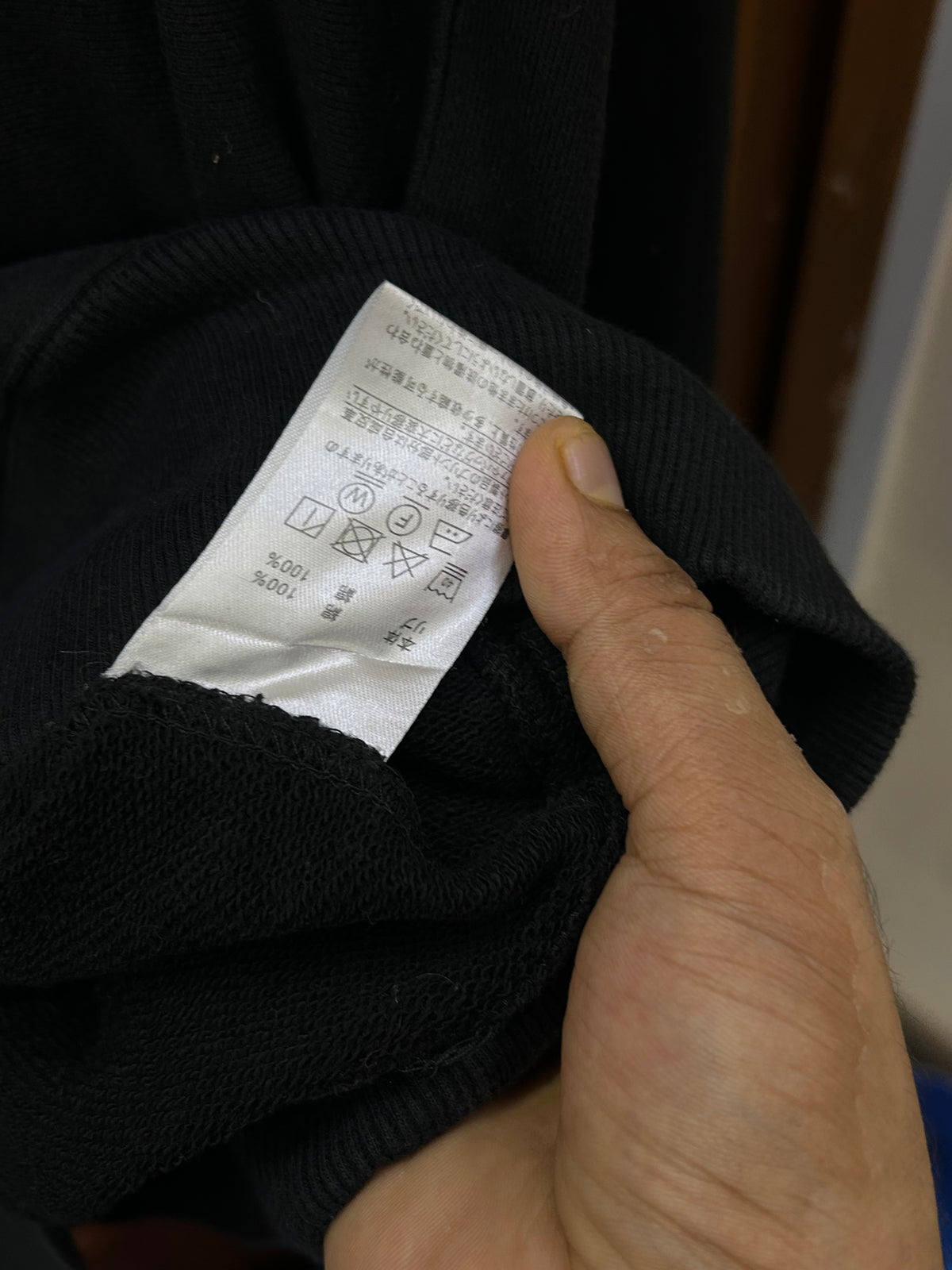 CHAMPION Z BLACK HOODIE ( F4738 )