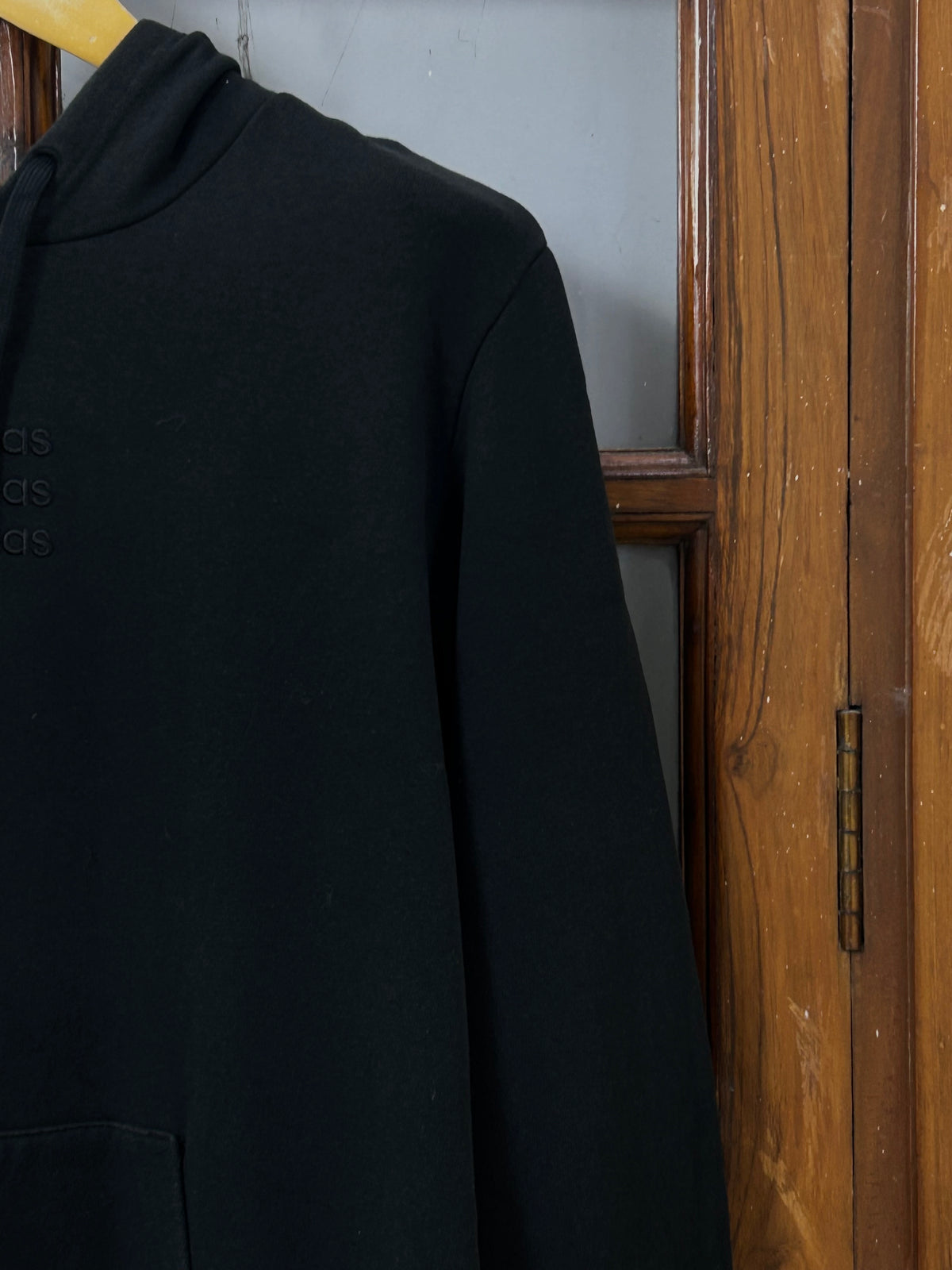ADIDAS BLACK HOODIE ( F5349 )