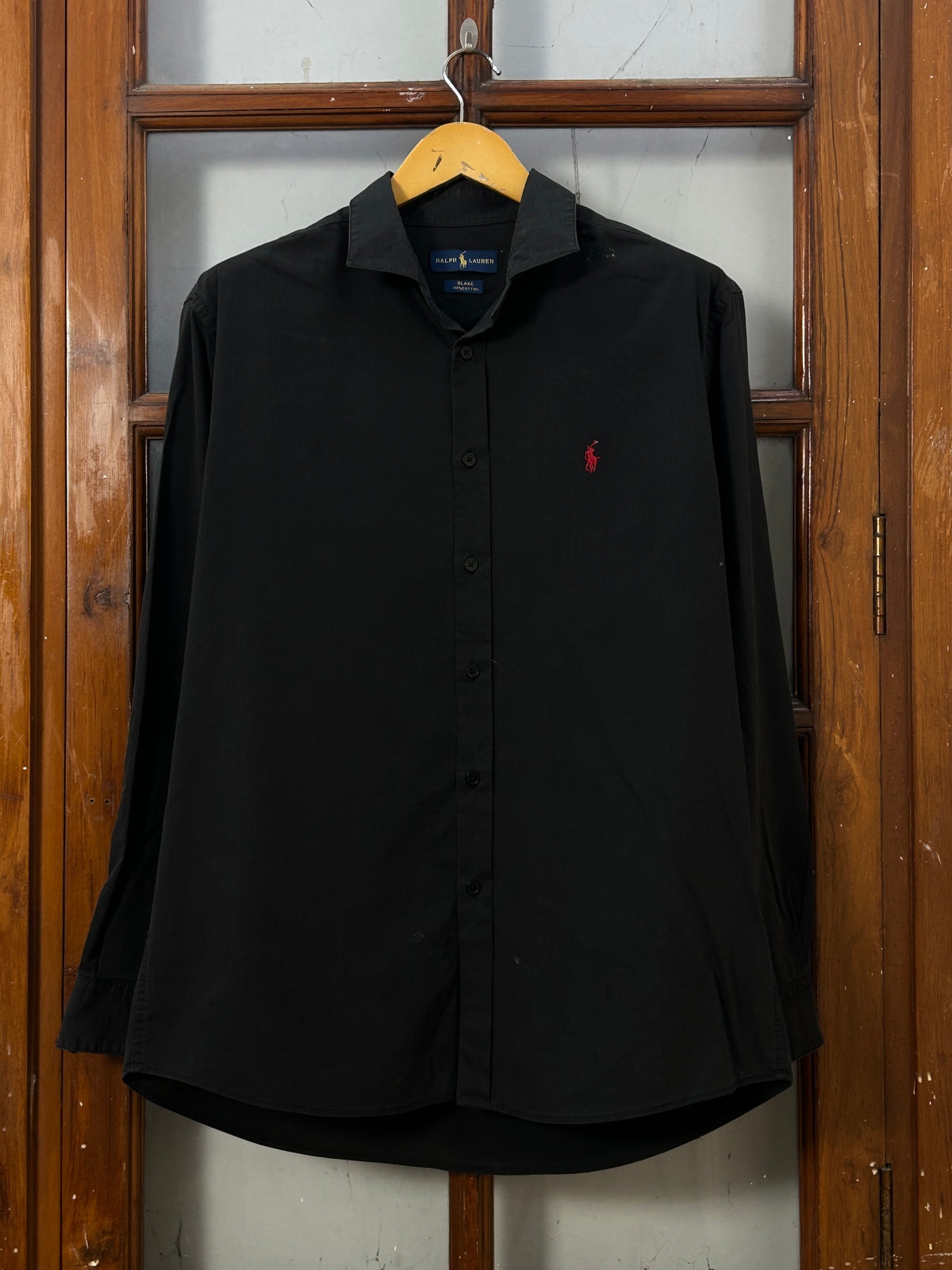 POLO RL BLACK SHIRT ( F6094 )