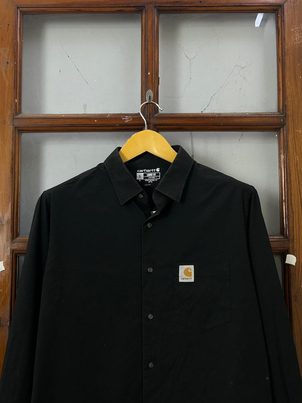 CARHARRT BLACK SHIRT ( F5568 )
