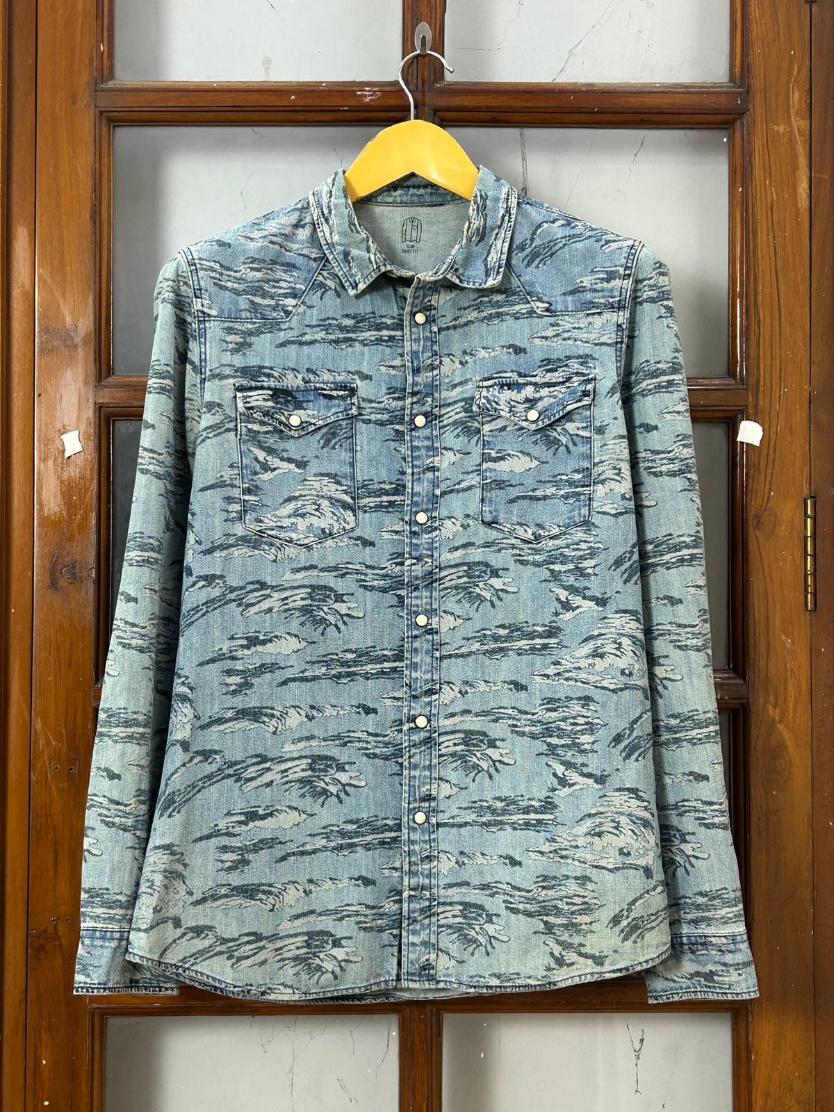 CAMOUFLAGE PRINT SHIRT ( F5585 )