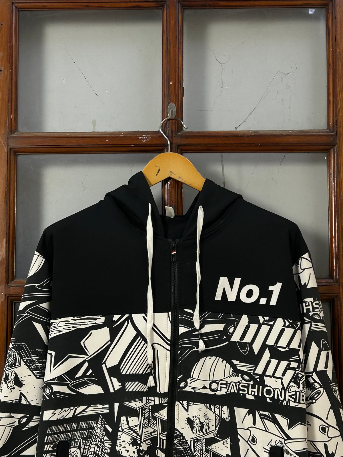 PRINTED ZIPPER ( F6189 )