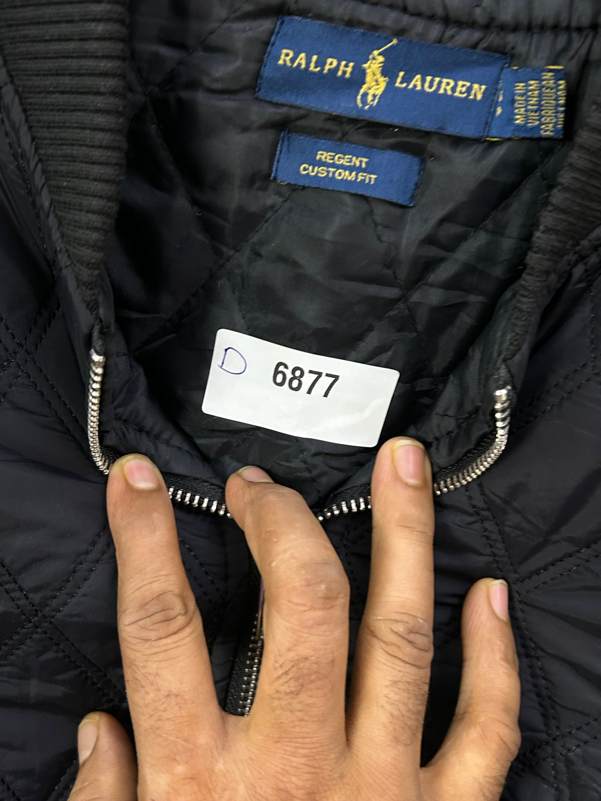 POLO RL DIAMOND QUILTED PUFFER ( D6877 )