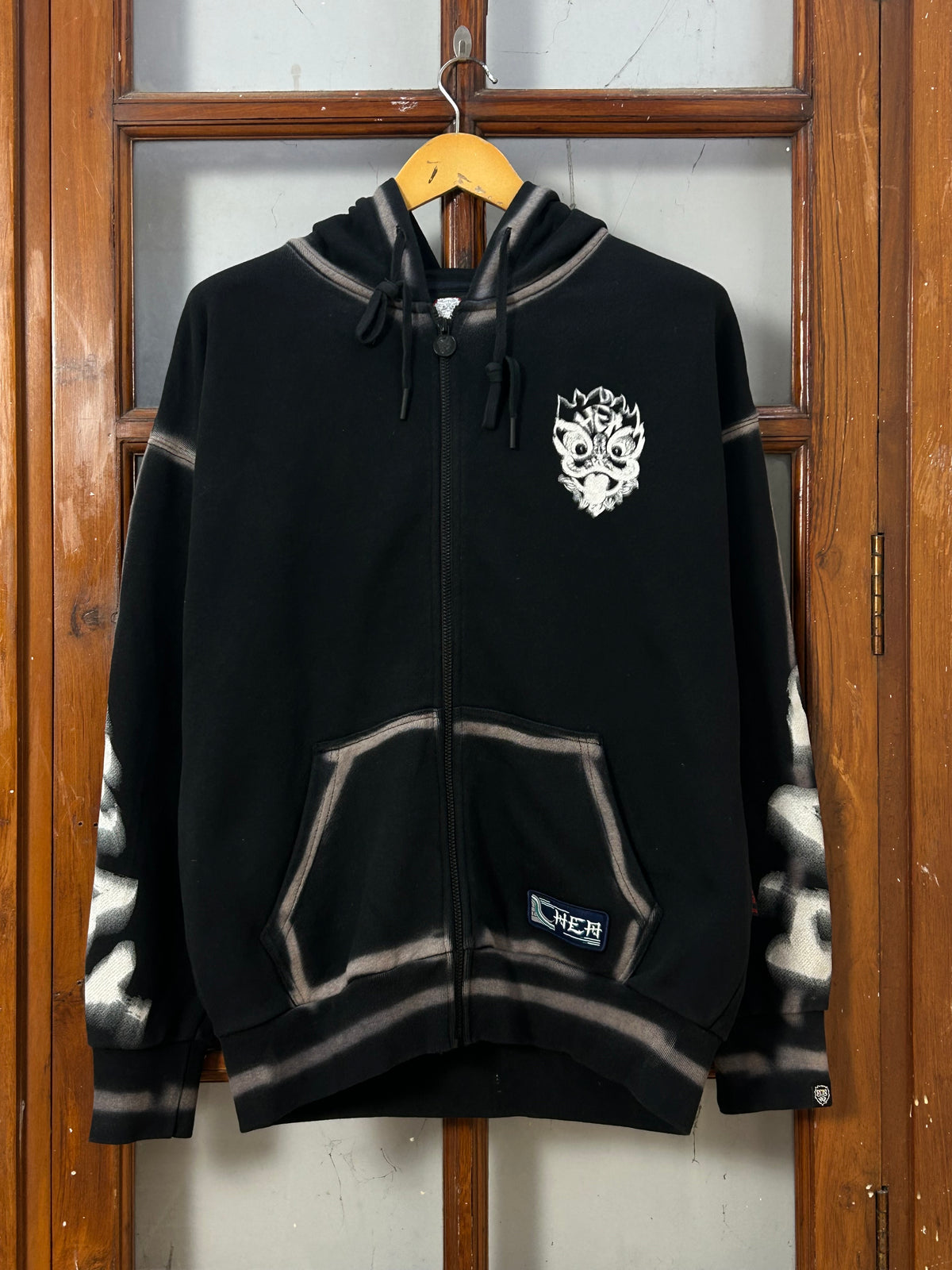HEA BLACK ZIPPER ( F6182 )