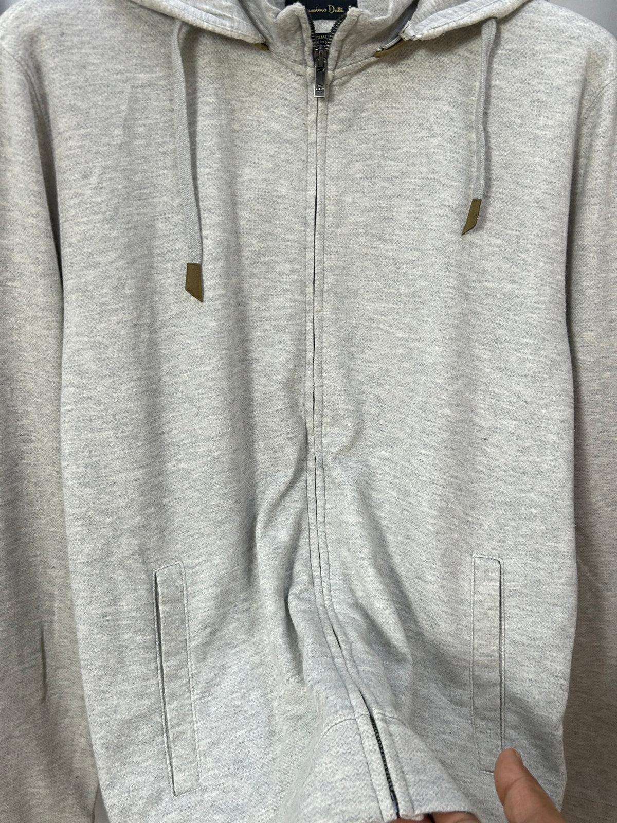 MOSSCHINO DUTTI GREY ZIPPER ( F6185 )