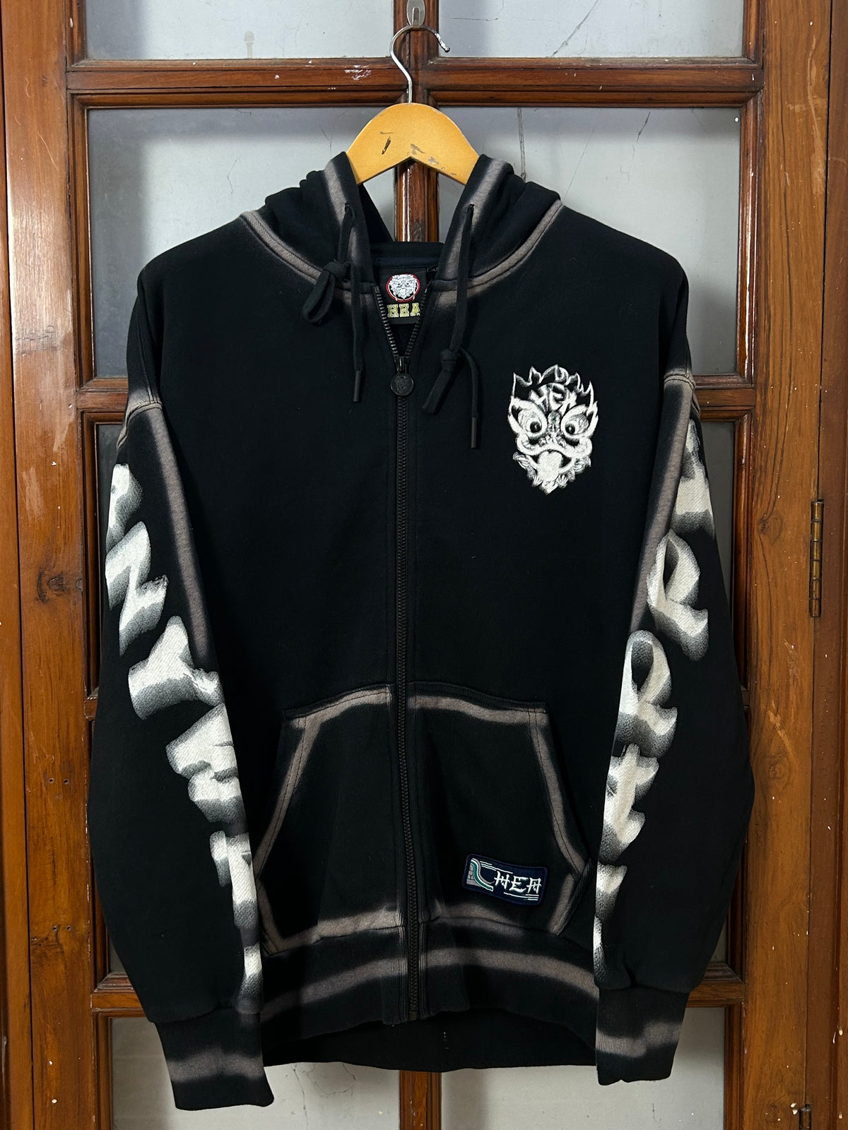 HEA BLACK ZIPPER ( F6182 )