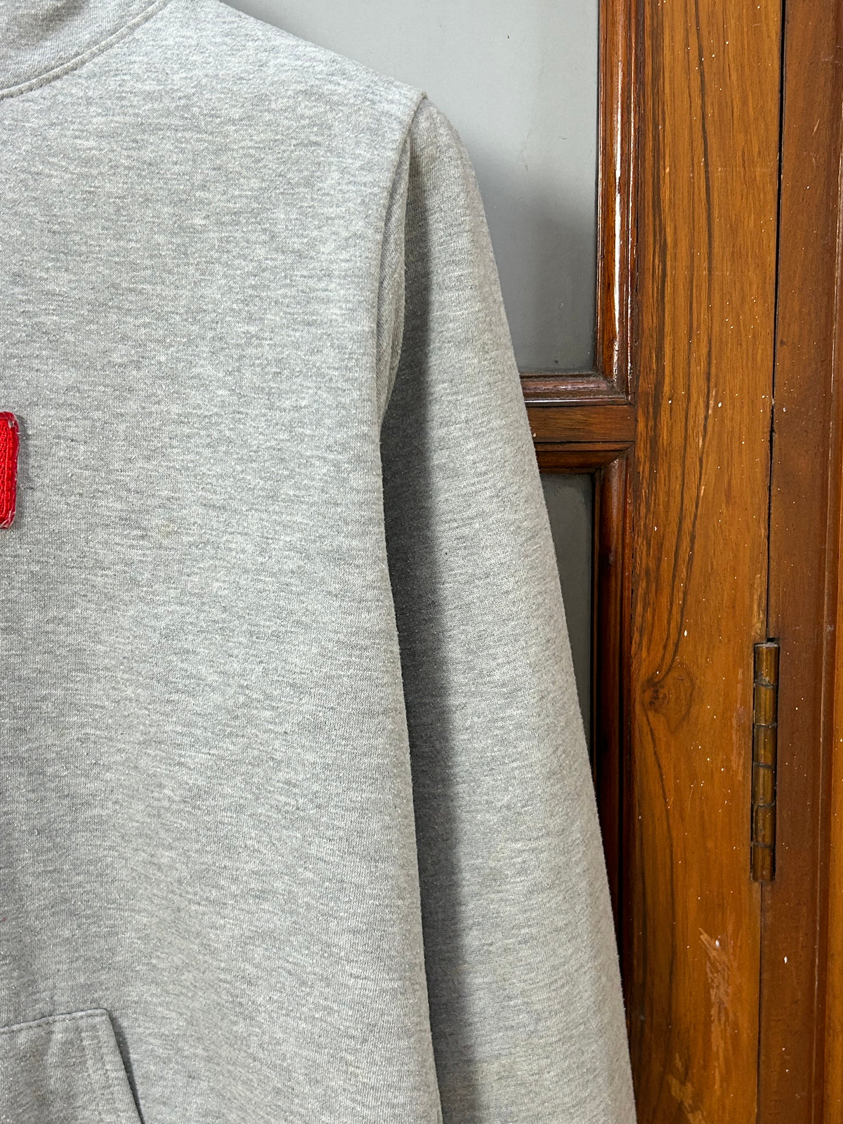 SUPREME GREY HOODIE ( F6188 )