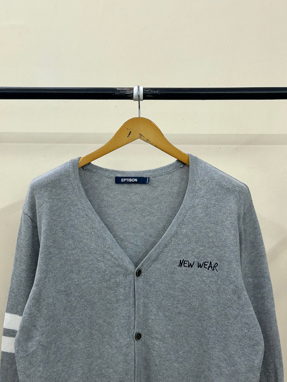 EPTISON GREY CARDIGAN ( M5010 )