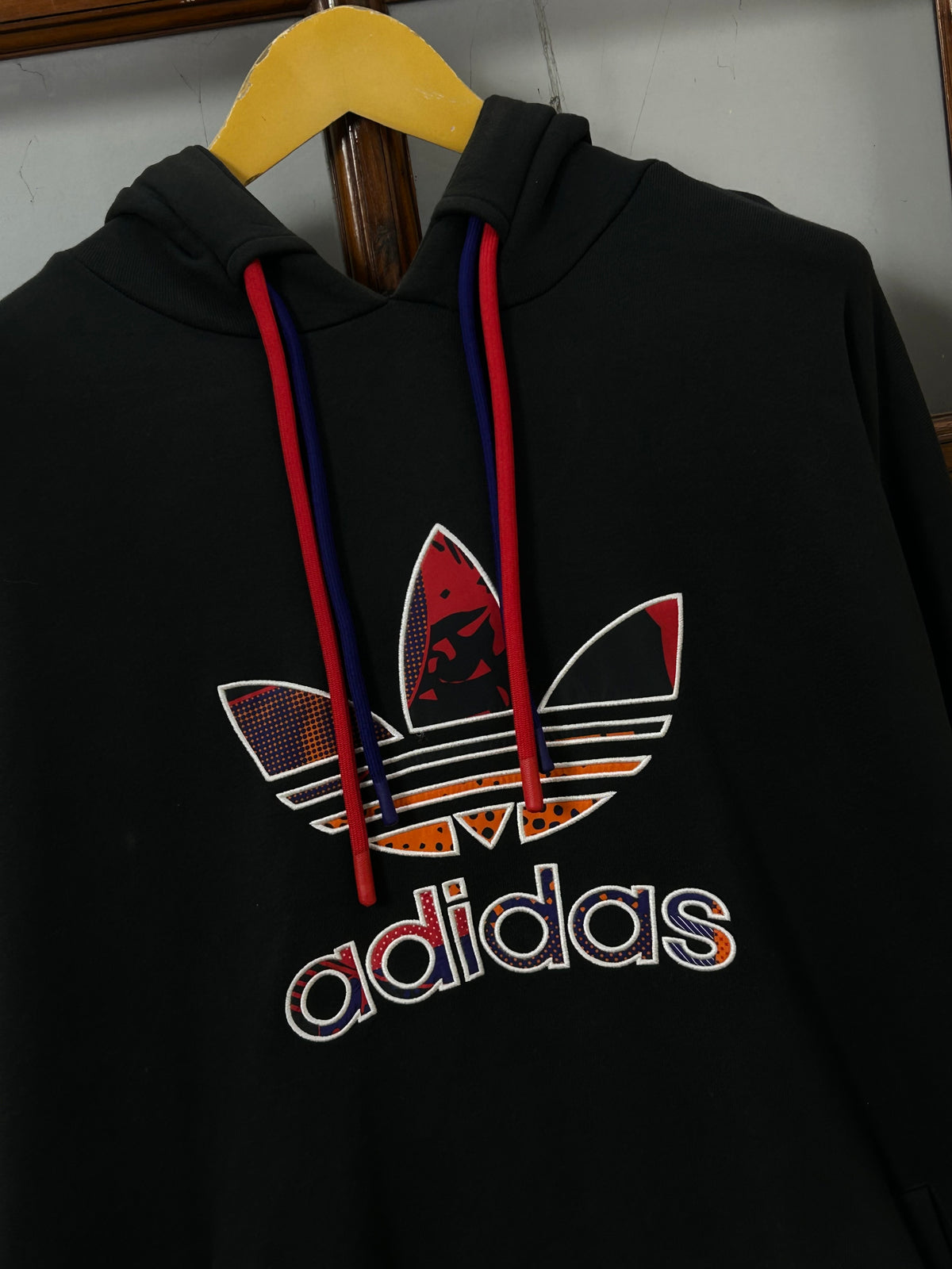 ADIDAS CHEST LOGO PRINT HOODIE ( F5352 )