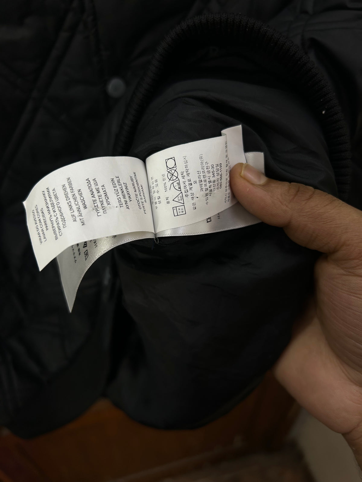 POLO RL BKACK PUFFER ( D6867 )