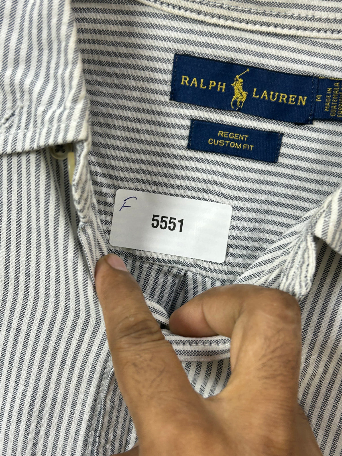 POLO RL STRIPPED SHIRT ( F5551 )