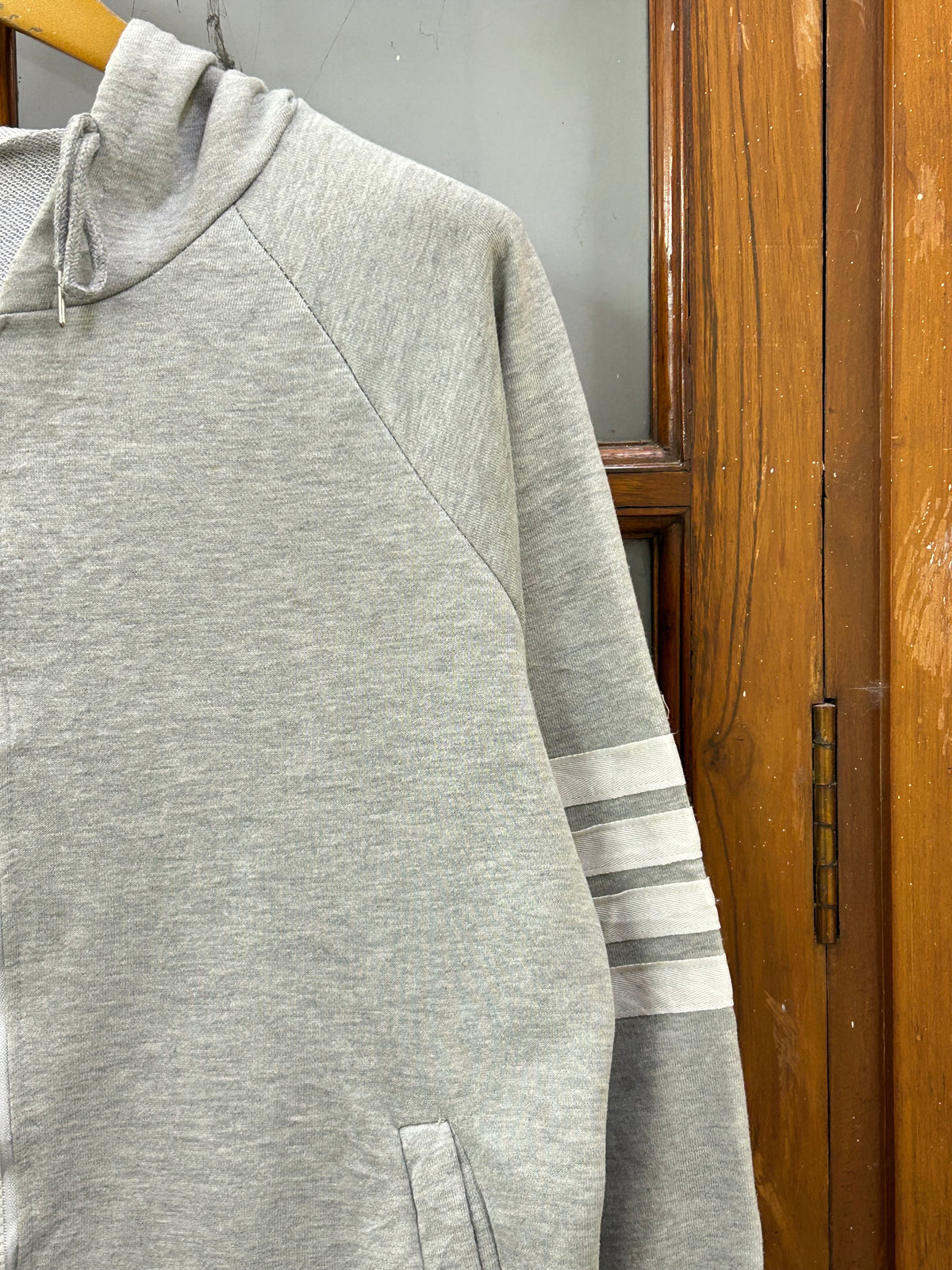 THOM BROWNE GREY ZIPPER ( F4731 )
