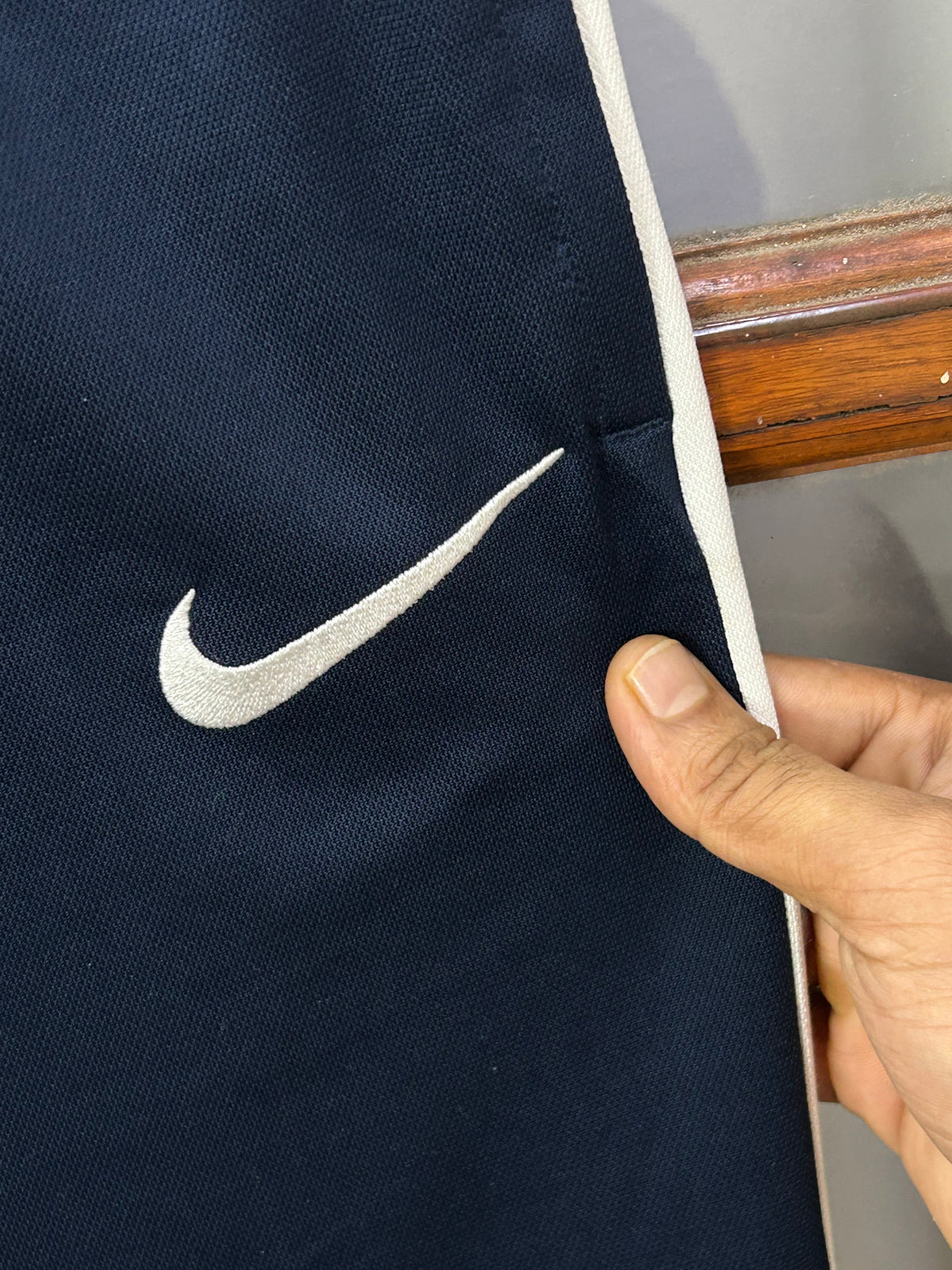 NIKE BLUE STRAIGHT TROUSER ( D6858 )