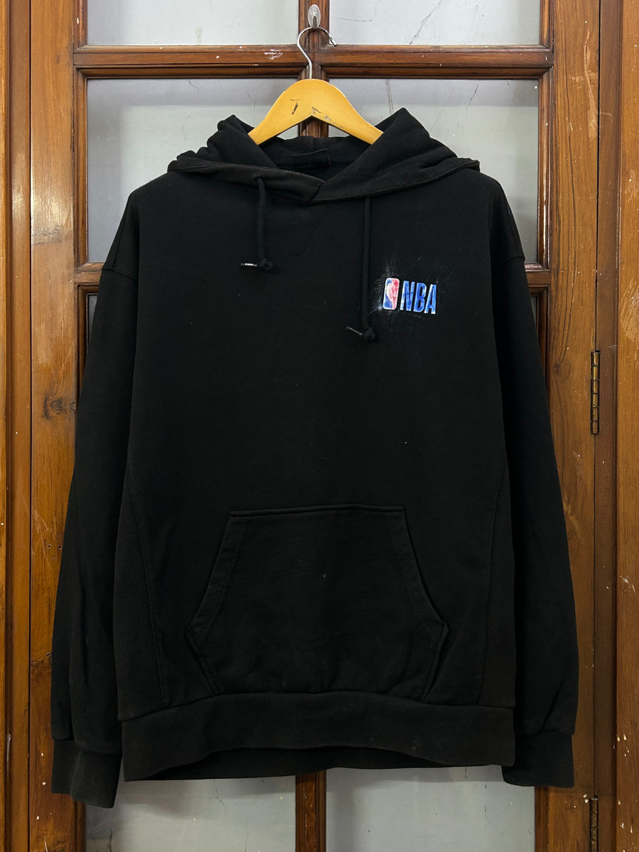 CHEST LOGO BLACK HOODIE ( F4724 )