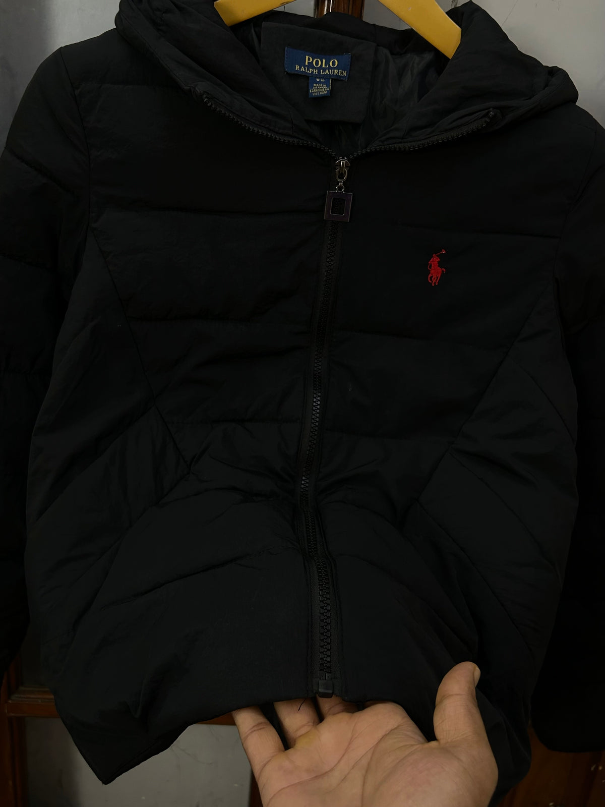 POLO RL BLACK PUFFER ( D6883 )