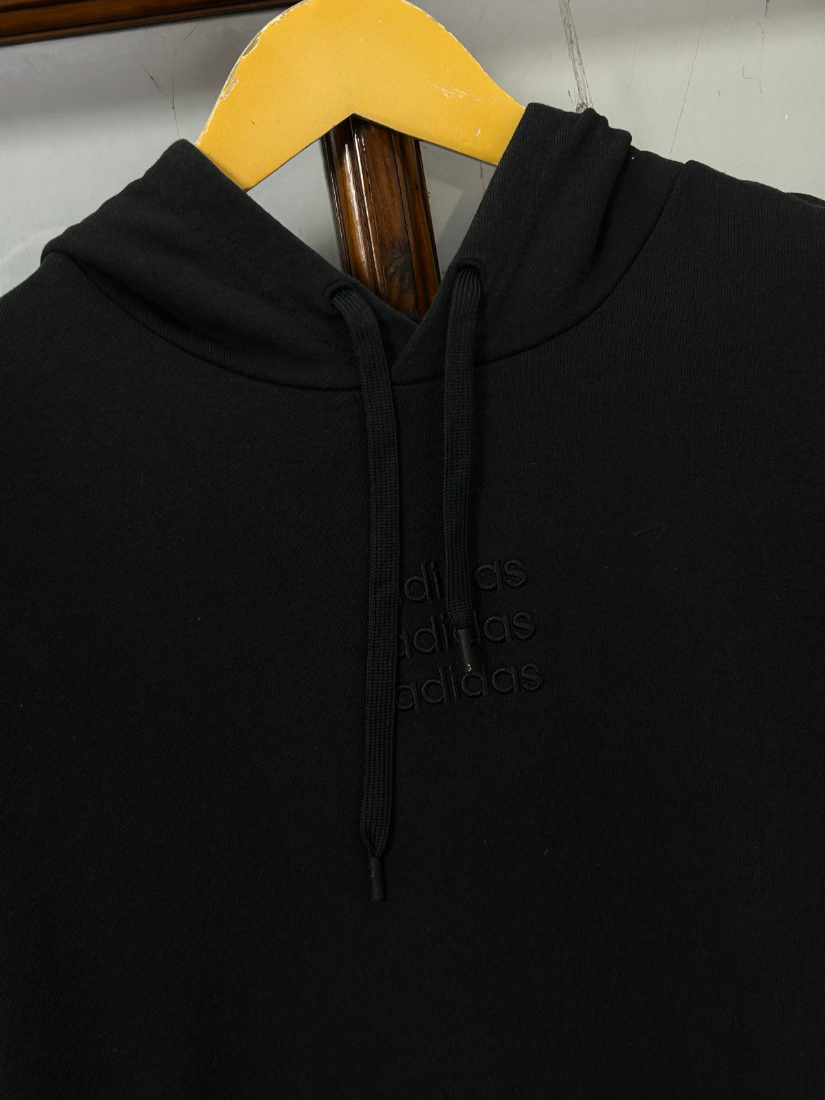 ADIDAS BLACK HOODIE ( F5349 )