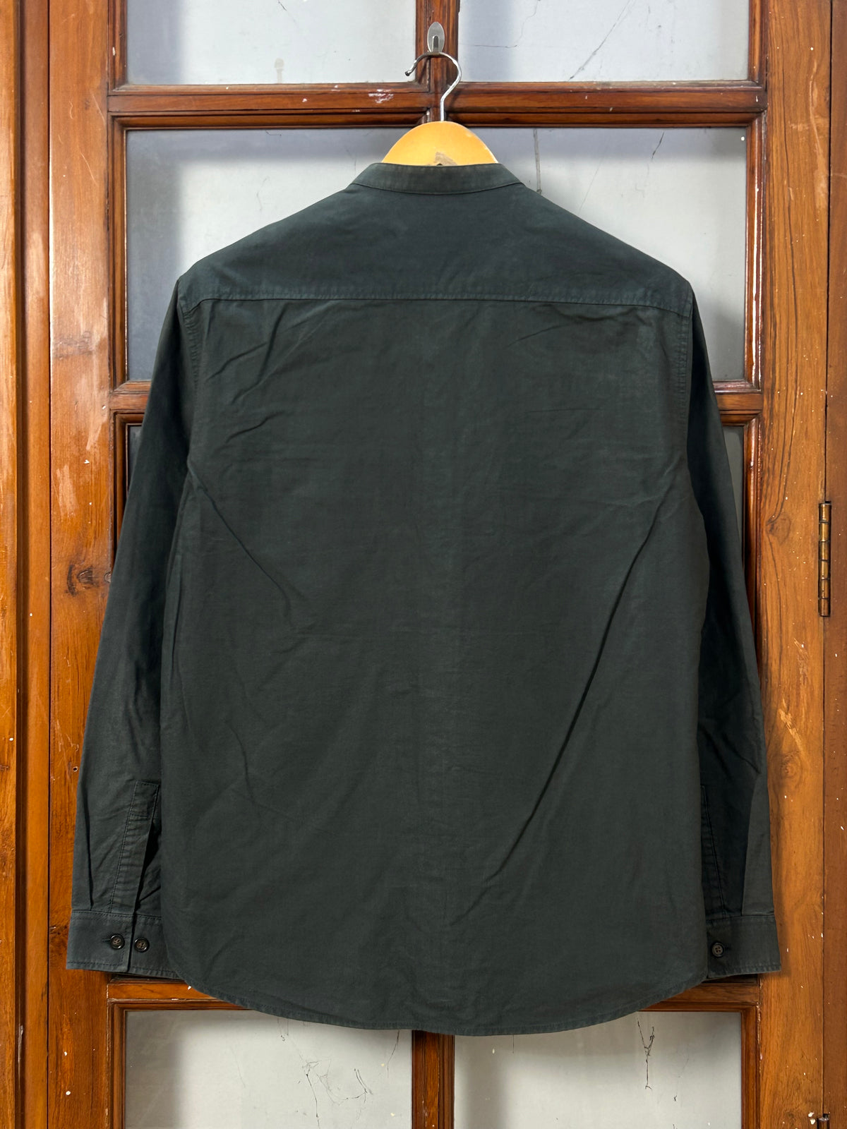 SPAO HEAVY BLACK SHIRT ( F5917 )