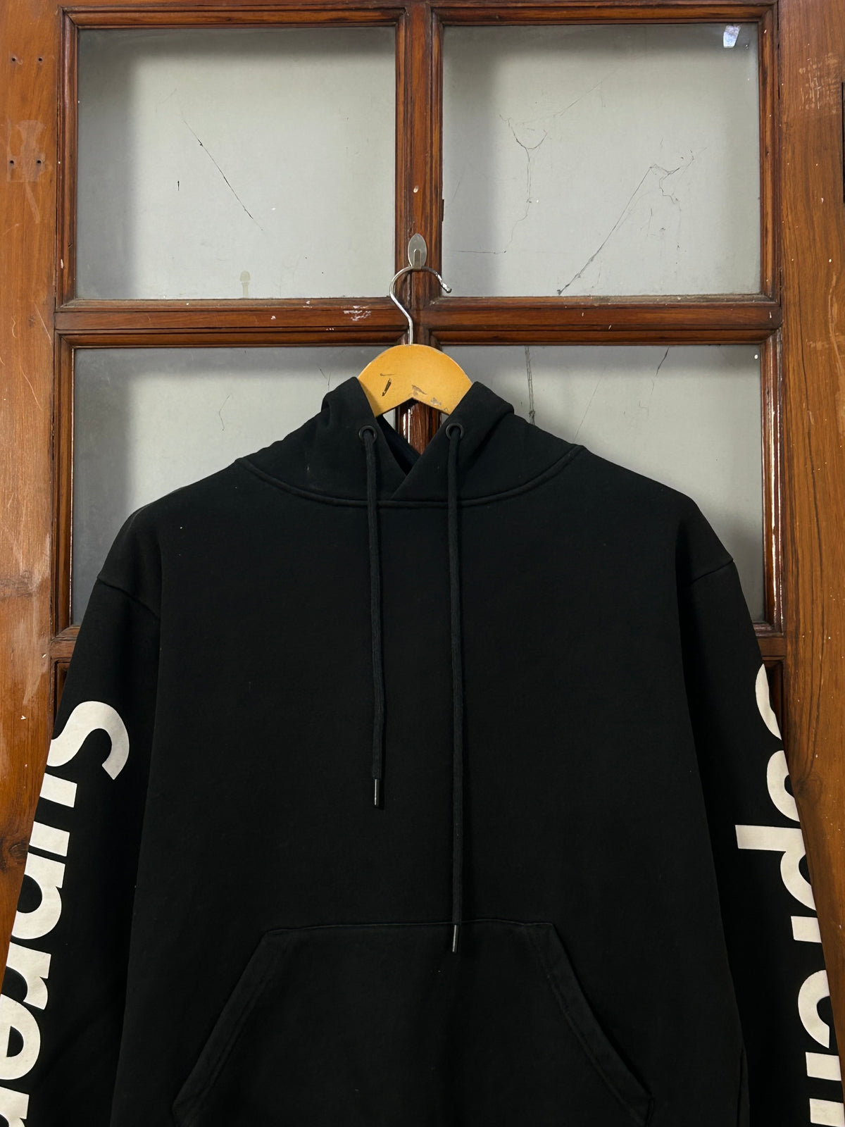 SUPREME BLACK HOODIE ( F6190 )