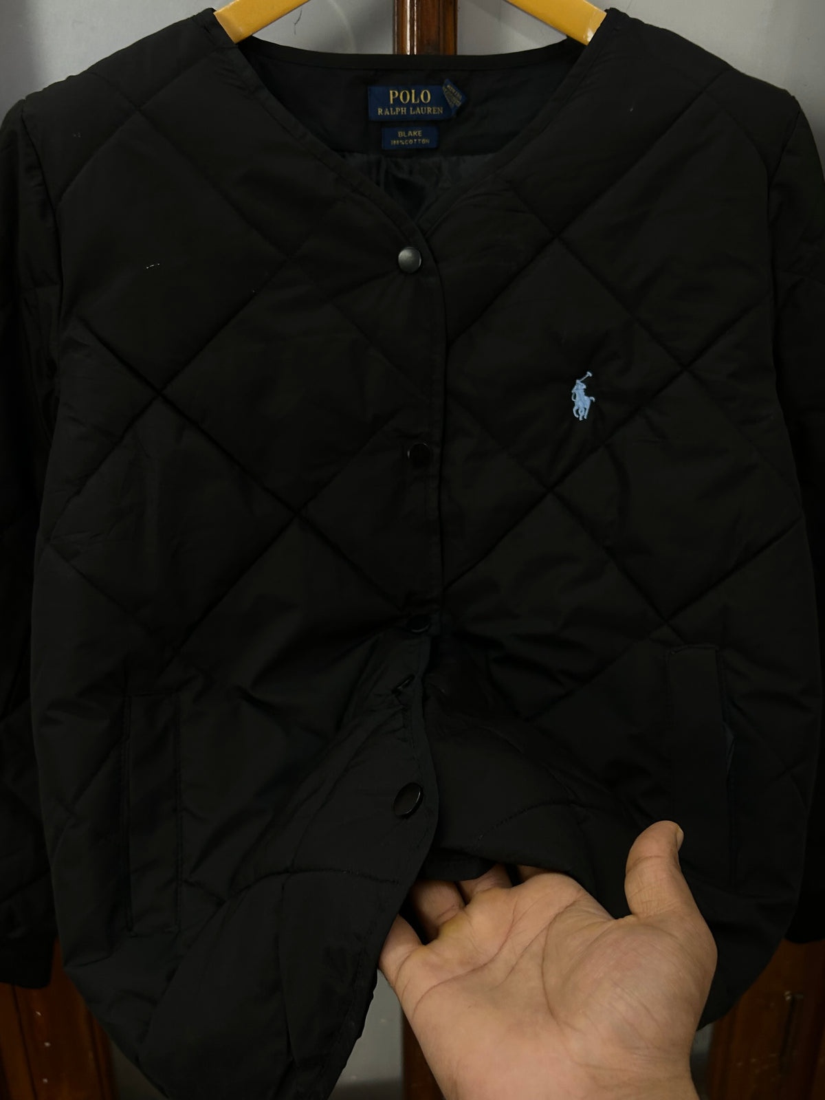 POLO RL BLACK PUFFER ( D6878 )