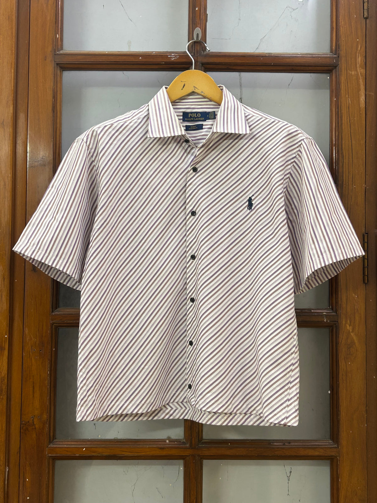 POLO RL HALF SLEEVES STRIPPED SHIRT ( F5184 )