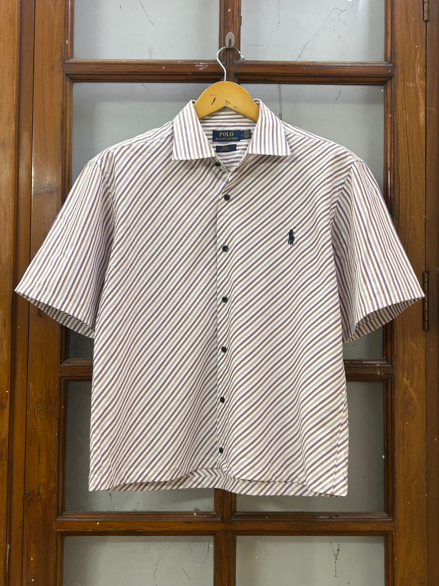 POLO RL HALF SLEEVES STRIPPED SHIRT ( F5184 )