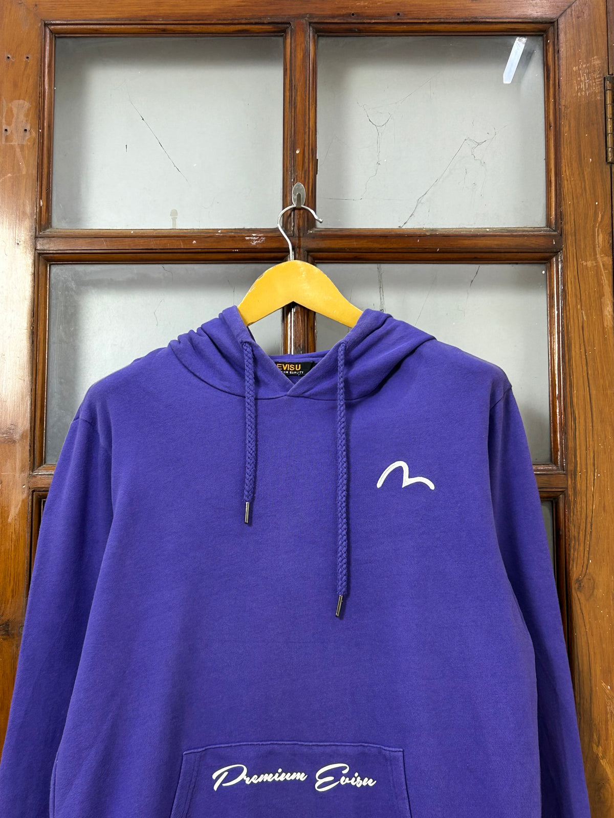 EVISU PURPLE HOODIE ( F5336 )