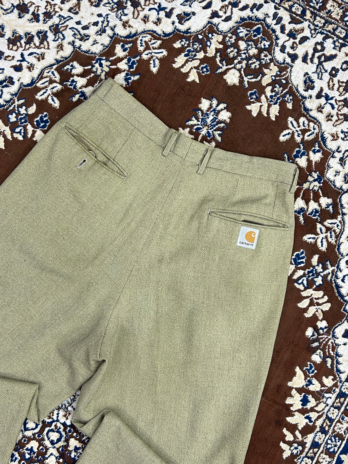 CARHARRT GREEN PANT ( F4697 )