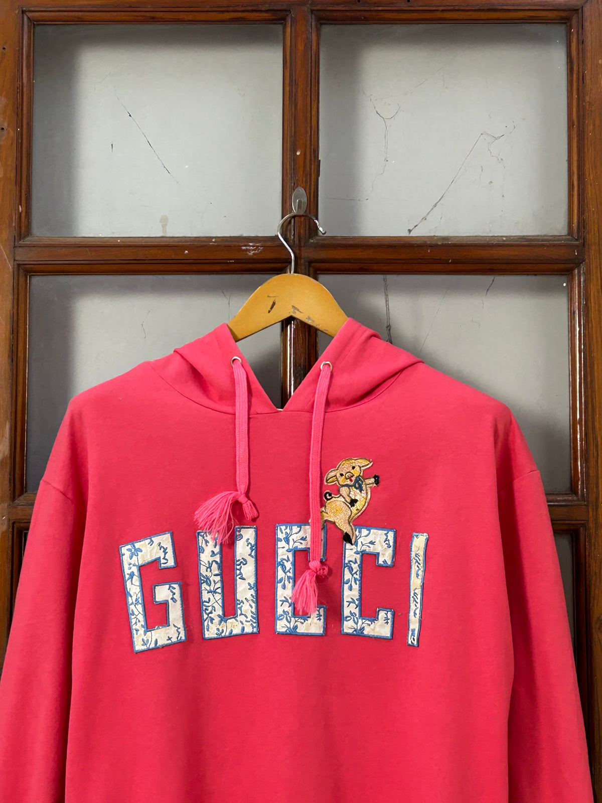 GUCCI PINK HOODIE ( F6180 )