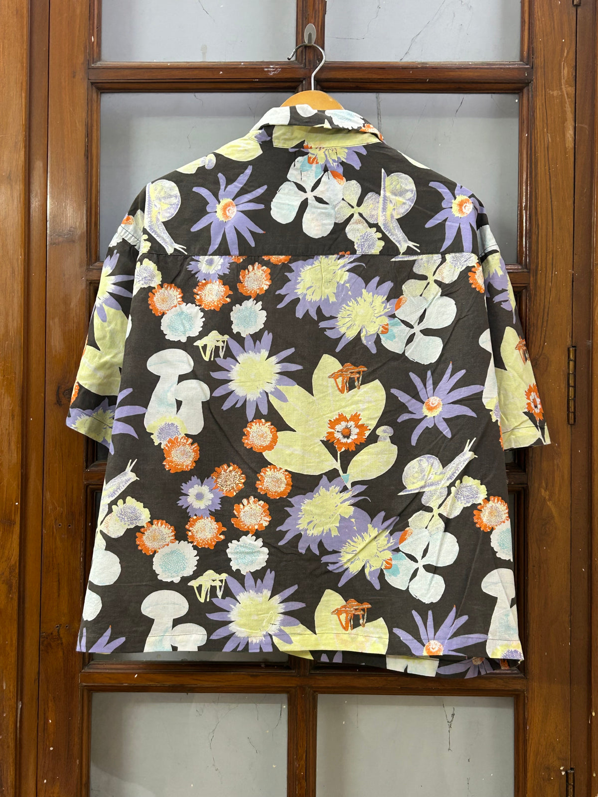 POLO RL FLOWER PRINT SHIRT ( F5189 )