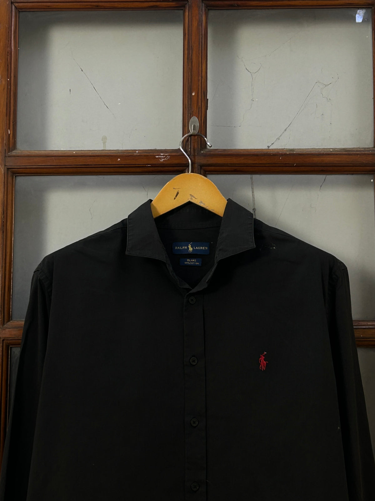 POLO RL BLACK SHIRT ( F6094 )