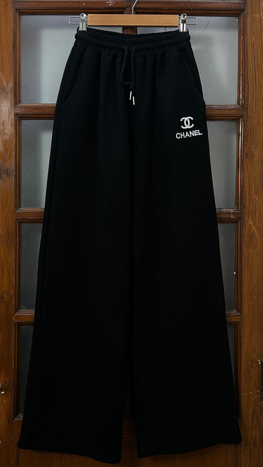 CHANEL BLACK TROUSER ( D6854 )