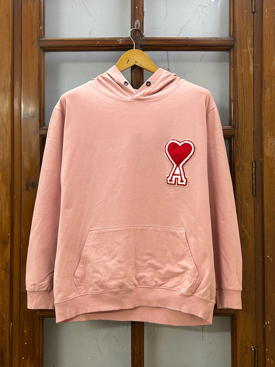 AMI PINK HOODIE ( F4840 )