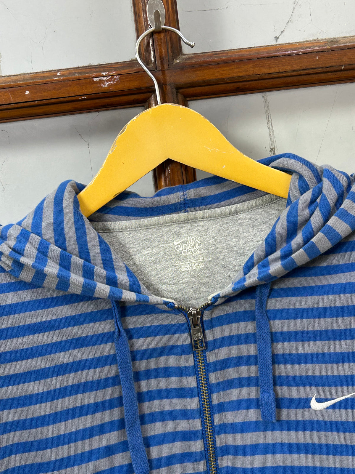 NIKE STRIPE PATTERN HOODIE ( F5360 )